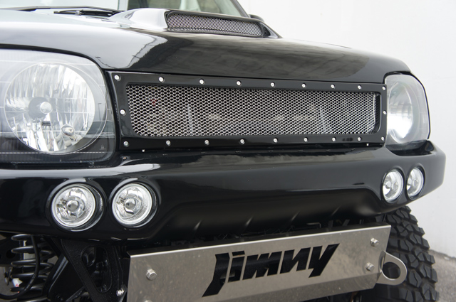 JB FRONT GRILL with STUDS BOLTS